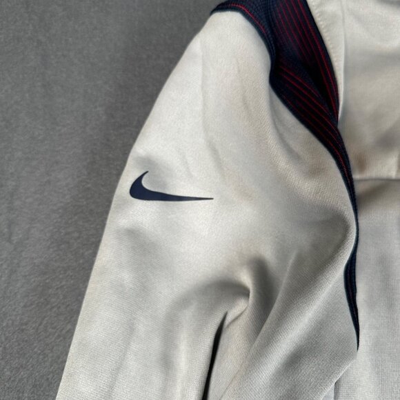 New England Patriots Mens XL Nike Gray Sideline Team Full Zip Hoodie Jacket - Picture 14 of 15